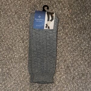 Simply Vera Vera Wang Charcoal Casual Socks